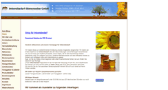 Desktop Screenshot of bienenweber.com