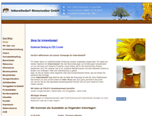 Tablet Screenshot of bienenweber.com